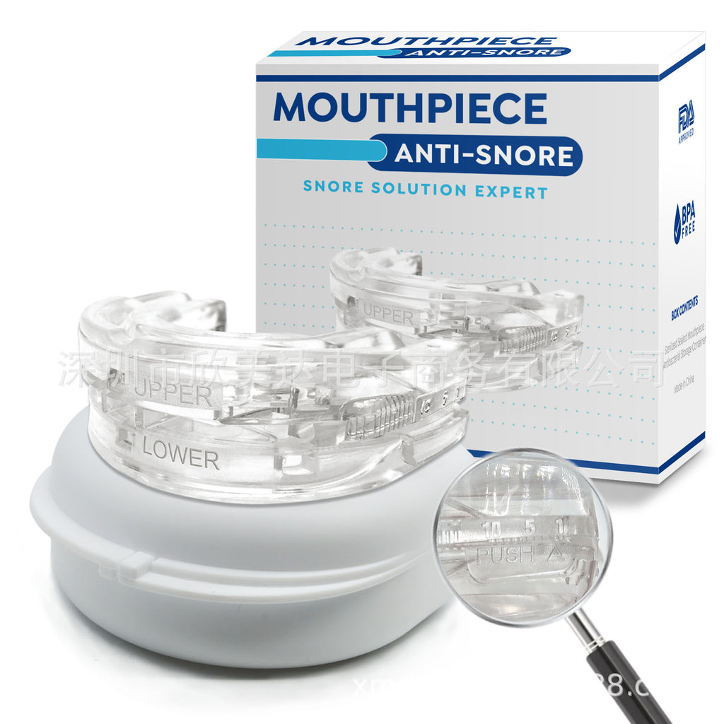 Adjustable Braces Anti-snoring Device Night time Anti Grinding Braces Anti-snore Mouthpiece Improve Sleep Quality