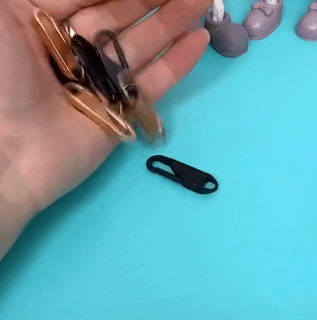 8PCS Alloy Universal Zipper Puller Removable Zipper Slider DIY Sewing Instant Repair Zipper