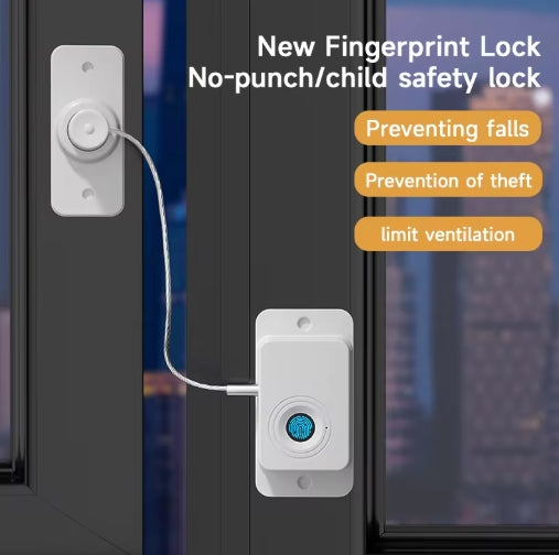 Fingerprint refrigerator locks Keyless operation drawer locks Window locks Child safety locks Prevents opening