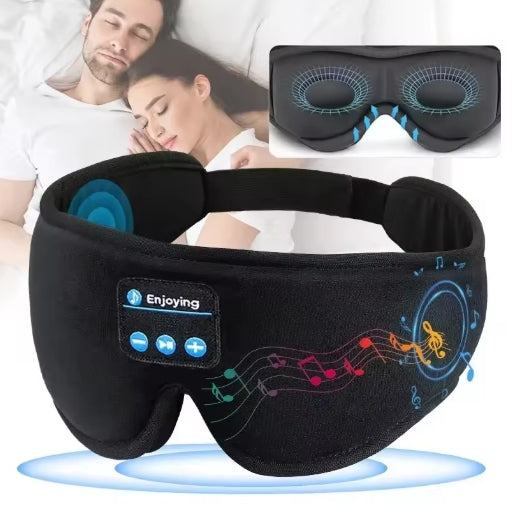 3D Eye Mask Music Play Sleeping Headphones with Built-in HD Speaker Sleeping Mask For Sleep earphones Bluetooth Headset earbuds