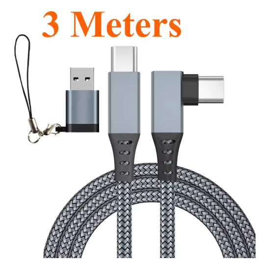 For Meta Quest 3/3S 3.0 Link Cable VR High Speed Stable Data Transmission Connection Charging Cable For Quest 2/pro Accessories