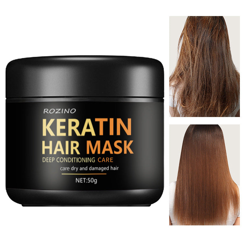 50g Keratin Hair Mask 5 Seconds Repair Damage Frizzy Hair Mask Damage Hair Mask Treatment Scalp Hair Shiny Hair Care