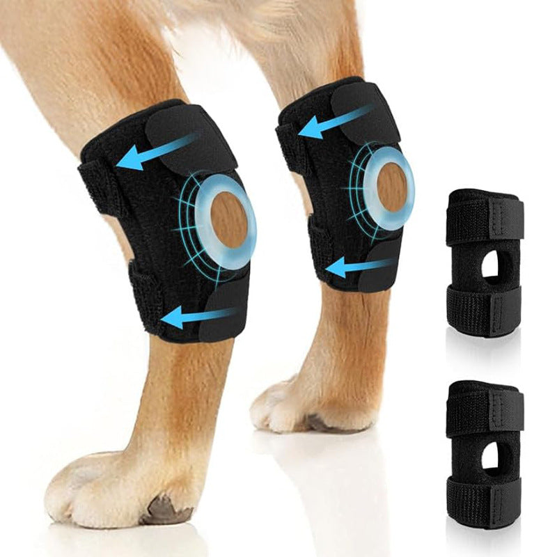 Pet Knee Pads Dogs Injury Recovery for Leg Hock Joint Wrap Breathable Injury Recover Legs Dog Protector Support Protects Bandage