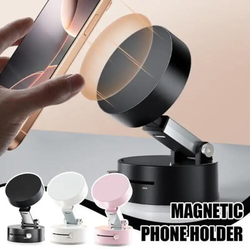 New Foldable Vacuum Magnetic Car Phone Holder Lazy Multi-functional Foldable Storage Holder Vacuum Suction Phone Holder