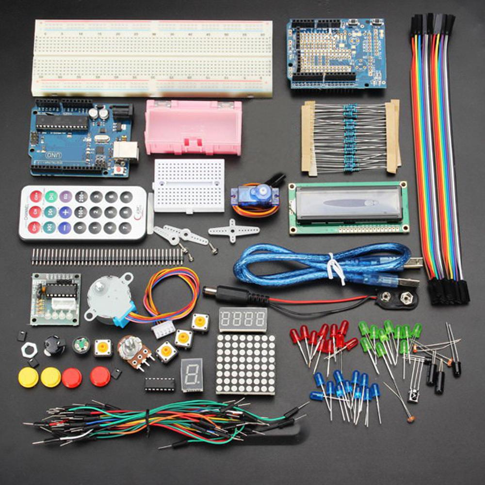 UNOR3 Basic Starter Kits No Battery Version for Arduino - products that work with official Arduino boards