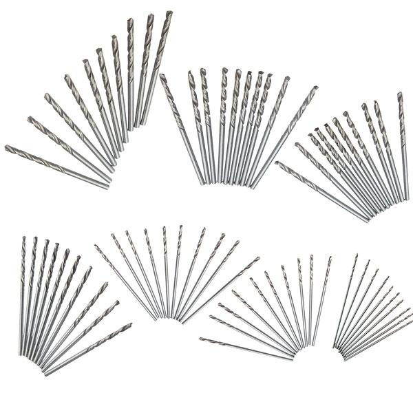 10pcs 2.5mm Micro Straight Shank HSS Twist Drilling Bit