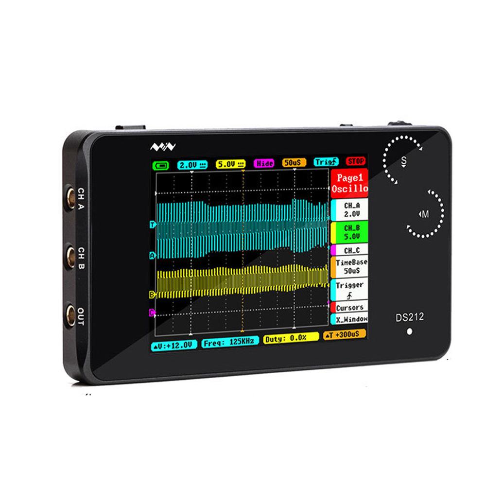 MINI DS212 Nano ARM Mini Handheld TFT Display Digital Storage Oscilloscope( DS202 upgrade)