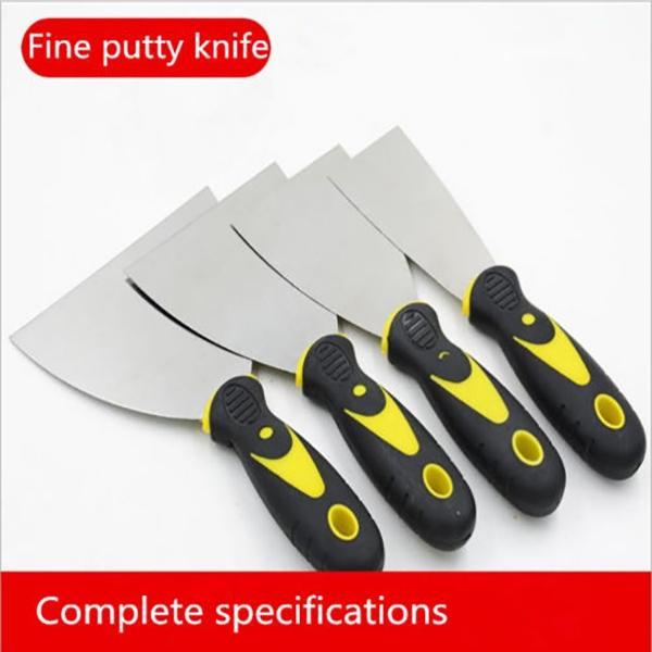 2 pcs Stainless Steel Putty Knife Filling Knife Scrapers Wallpaper Paint Shovel 4inch - stringsmall