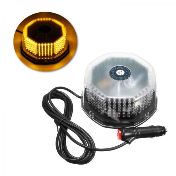 30W 240 LED Car Emergency Strobe Light Beacon Flashing Warning Lamp Amber Yellow