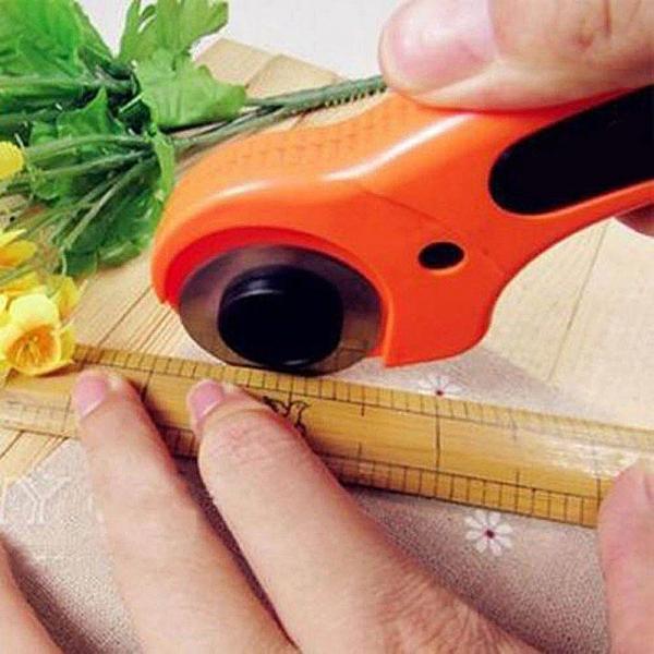 45mm Circular Cut Rotary Cutter Blade Patchwork Fabric Leather Craft Sewing Tools - stringsmall