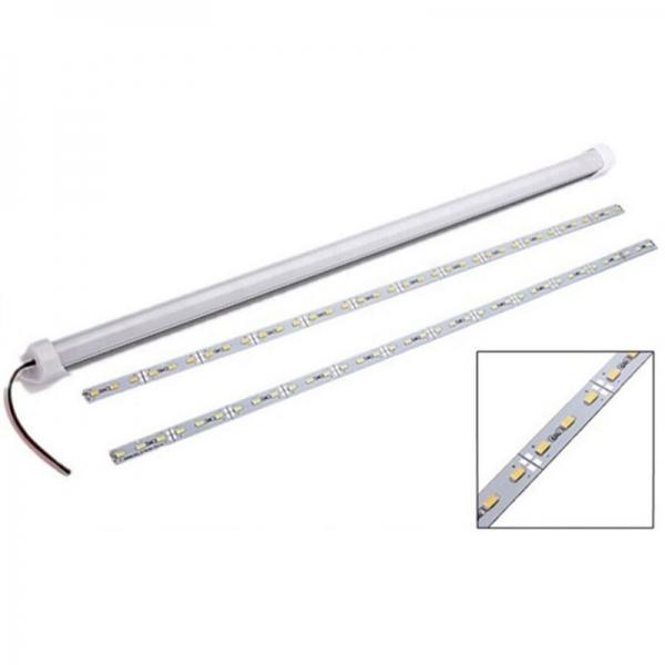 50cm 9W SMD5630 12V 36 LED Strip Light Waterproof Rigid Milk White Cover