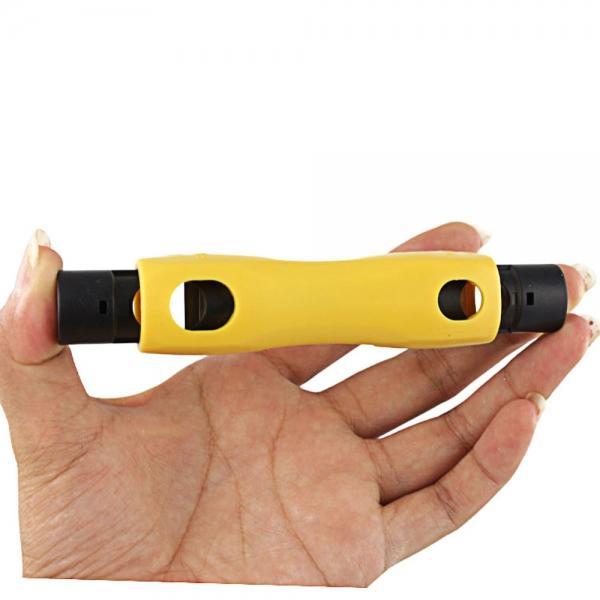 Coaxial Cable Stripper for RG59/RG6/RG7/RG11 Black & Yellow - stringsmall