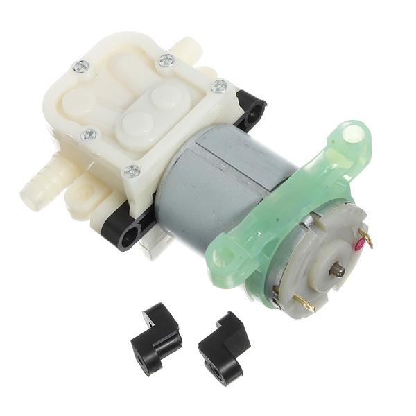 Diaphragm Pump Mini Water Air Pump 12V 1.2MPa for Fish Tank Car White