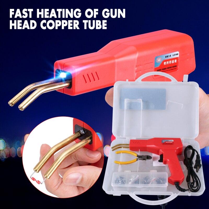 Professional Car Bumper Crack Repair Welding Machine Set Lamp Holder Plastic Parts Refurbish Repair Car Maintenance Accessories