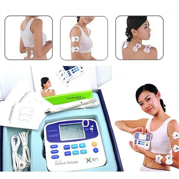 LCD Electric Muscle Therapeutic Massage Acupuncture Pen Body Massager