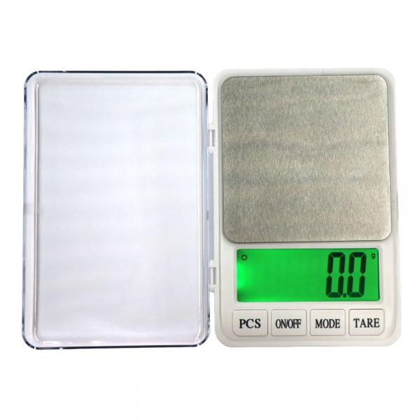 MH-887 6kg/0.1g 4.5inch LCD Digital Kitchen Scale Herb Scale Silver Gray