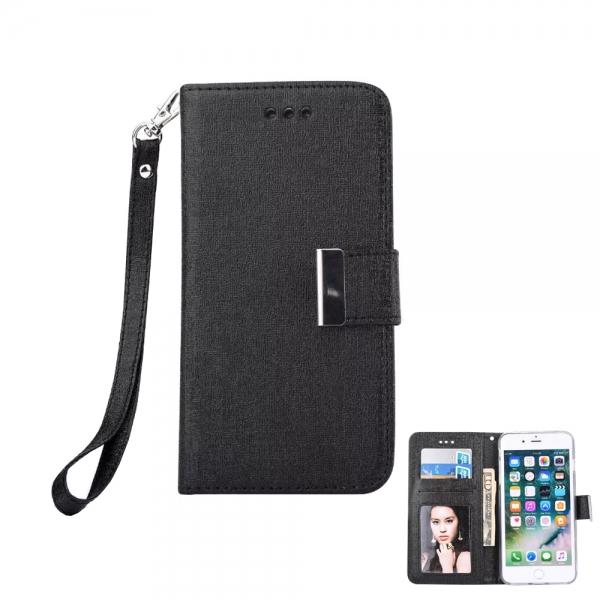 Oracle Style with Two-in-one Leather Case Holster for iPhone 7 Black