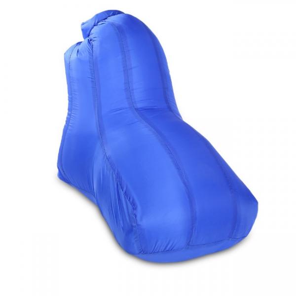 Outdoor Travel Lazy Sofa Fast Air Inflatable Chair Sofa  - Blue