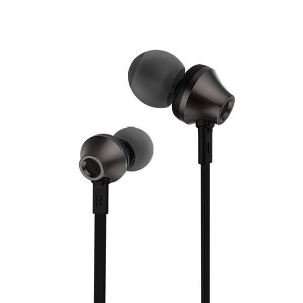 Remax RM-610D HiFi 3.5mm Universal Earphone for Android & iOS cellphone Black