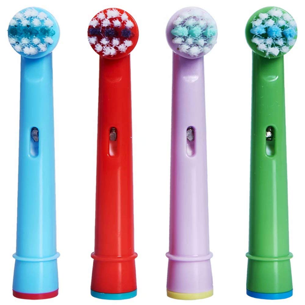 4pcs Kids Children Replacement Tooth Brush Heads For Oral B EB-10A