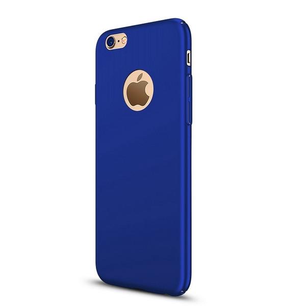 Ultra Slim Frosted Hard Back Protective Case Cover for iPhone7 Plus Blue