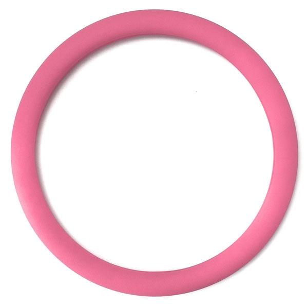 Soft Non-Slip Silicone Car Auto Steering Wheel Cover Pink