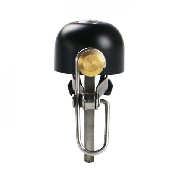WHEEL UP Copper Alloy Stainless Bicycle Ring Bell Black
