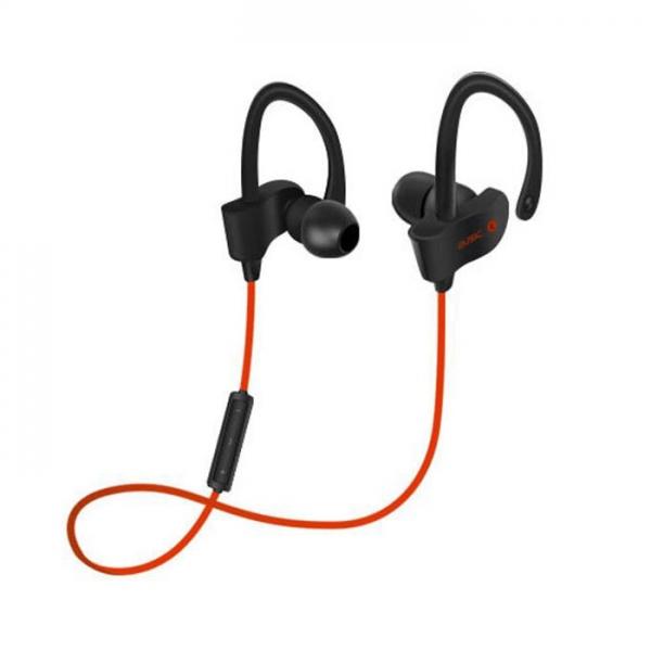 Sports Wireless Bluetooth Headset Stereo Earphones for iPhone Xiaomi iPad Red