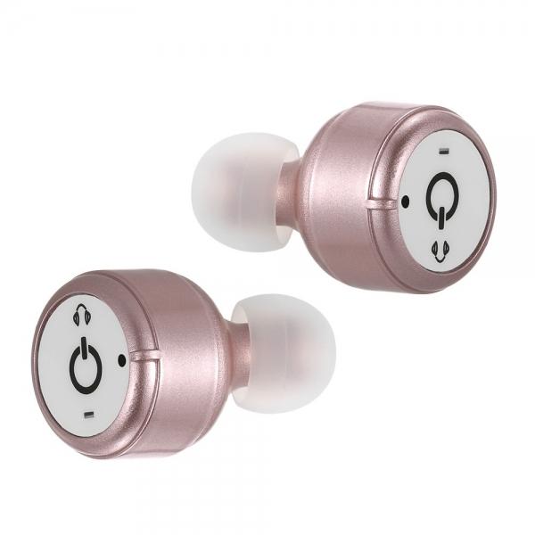 Mini X2T True Wireless Bluetooth 4.2 In-ear Stereo Sport Headsets Rose Golden