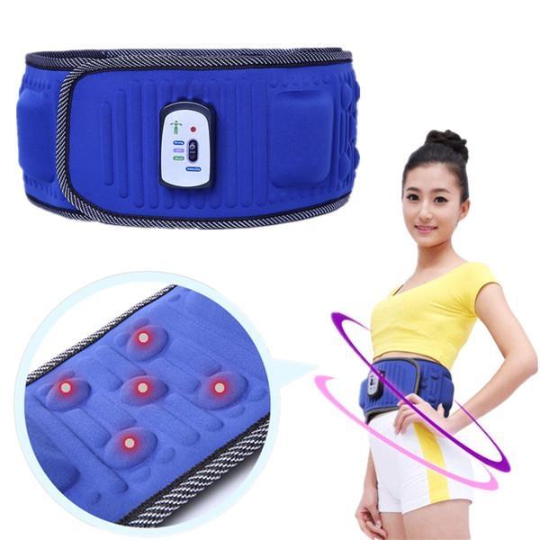 X5 Times Vibration Slimming Massage Rejection Fat Weight Loss Belt Blue