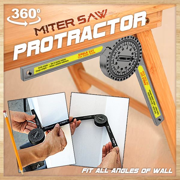 360° Multifunction Miter Saw Protractor